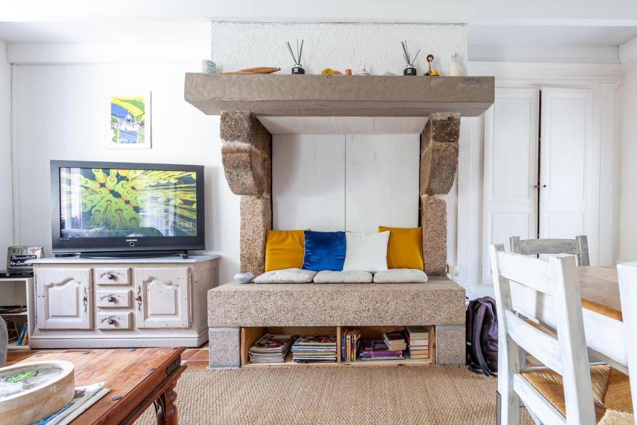 Cute Normandy Chaleureuse Maison Au Cap Levi Fermanville Bagian luar foto